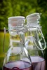 2er Set Glasflasche mit Bügelverschluss und Griff 1000ml Produktbild-Vorschau 3