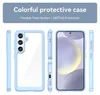Custodia per Samsung Galaxy S25 trasparente, antiurto TPU Anteprima dell’immagine prodotto 2