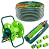 VERTO Schlauchtrommel + Gartenschlauch 30m + Oszillierender Produktbild-Vorschau 1