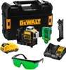 A collection of Dewalt laser leveling tools and accessories laid out on a white background. Produktbild-Vorschau
