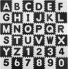 Ricokids Pěnová podložka puzzle písmena černá. 30x30 cm 36 Náhled obrázku produktu 1