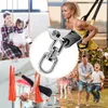 Strapazierfähiger Deckenhaken 360° drehbar schwarz schwere Produktbild-Vorschau 3