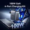 Ladegerät Vention 100 W 1xUSB-A 3xUSB-C + Kabel Produktbild-Vorschau 7
