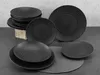 CreaTable, 23205, Lava Stone Schwarz, Tellerset 12-tlg, Produktbild-Vorschau 4