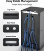 SucceBuy 22U Netzwerkschrank, 600 mm Tiefe, 136 kg Produktbild-Vorschau 6