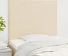 vidaXL Têtes de lit 2 pcs. Crème 90x5x78/88 cm Tissu Voir les images du produit 8