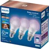 Philips Smarte LED-RGB-Lampe A60, E27-Sockel, 806 lm, Produktbild-Vorschau 2