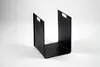 A black metal firewood rack is shown against a white background. Produktbild-Vorschau