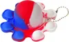 Pop It Fidget Toy Oktopus Schlüsselanhänger - Wendbares Produktbild-Vorschau 6