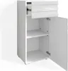 Vicco Midischrank Freddy, 36 x 79 cm, Weiß Hochglanz Produktbild-Vorschau 7