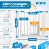 KIDIZ® Absperrgitter zum Klemmen mit Katzenklappe, Produktbild-Vorschau 2