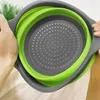 Lot de 2 - Passoire en silicone pliable, Bol en silicone, Voir les images du produit 2