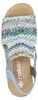 Rieker Damen Sandalette Blau/Bunt Voir les images du produit 14