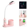 LED Schreibtischlampe, Nachttischlampe mit Stifthalter Produktbild-Vorschau 2