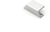 A silver door handle on a white background. Produktbild-Vorschau