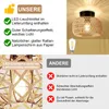 Lampada da soffitto Plafoniera vintage Boho E27 a Anteprima dell’immagine prodotto 6
