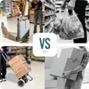 VOUNOT® Aluminium Einkaufstrolley Treppensteiger, Trolly Produktbild-Vorschau 4