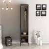 Skye Decor, Kumsal P - Noyer, Anthracite, Tringles à Voir les images du produit 3