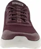 A close-up front view of a burgundy Skechers Go Walk sneaker. Anteprima dell’immagine prodotto