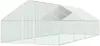 Aopunly Poulailler 3x8x2m Poulailler pour petits animaux Voir les images du produit 1