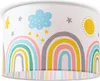 Deckenlampe Kinder Pendelleuchte Kinderzimmer Stoffschirm Produktbild-Vorschau 1