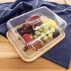 Plateau en bambou avec couvercle cloche pour fromages, Voir les images du produit 4