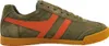 Gola Herrier Suede khaki orang sportlicher Schnürer Grün in Produktbild-Vorschau 29