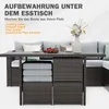 MeXo Gartenlounge Set 8 Personen Lounge Gartenmöbelset Produktbild-Vorschau 9
