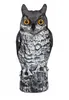 Eulenfigur Vogelscheuche – Realistische Eule Gartenfigur Produktbild-Vorschau 2