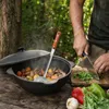Kazan 10L NAMANGAN en fonte ronde avec couvercle - marmite Voir les images du produit 13