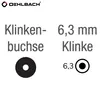 OEHLBACH i-Jack AD 35/63, 3.5mm, 6.3mm, Gold Produktbild-Vorschau 6