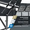Westmann Tonus 3 Metall Mülltonnenbox 3er 3x240 L Anthrazit Produktbild-Vorschau 5