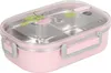Lunchbox met compartimenten, bekleed met roestvrij staal Productafbeelding-voorbeeld 6