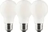MÜLLER LICHT LED Filament Birne 7W E27 806lm 2700K matt 3er Produktbild-Vorschau 2
