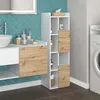 Koupelnová skříňka Vicco Alf Bílá 36 x 117 cm se 2 Náhled obrázku produktu 4