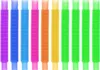 Mini Pop Tubes Jouets Tubes extensibles Jouets sensoriels Voir les images du produit 8