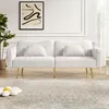 Merax Zweisitzer Sofa mit Schlaffunktion, Sofabett mit Produktbild-Vorschau 12