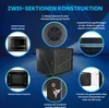 Extralink Szafa Rack Wisząca 9U 600X600 Azh Czarna Podgląd zdjęcia produktu 15