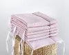 Mini PUNKTE Rosa 100% Baumwolle 360 x 30 cm BETTUMRANDUNG Produktbild-Vorschau 2