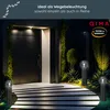 MeLiTec Luce solare da giardino SO32-1 angolare con Anteprima dell’immagine prodotto 5