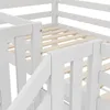 Letto a castello Flieks 90x200cm per 3 bambini, letto a Anteprima dell’immagine prodotto 8