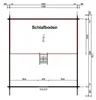 Alpholz Gartenhaus Schwedenhaus aus Holz Naturbelassen, 44 Produktbild-Vorschau 4