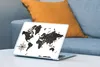 MuchoWow® Laptop Aufkleber Sticker Cover Weltkarte - Produktbild-Vorschau 4