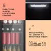 Klarstein mini lednice se skleněnými dveřmi a LED světlem, Náhled obrázku produktu 4
