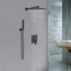 Unterputz Duschsystem mit 25*25cm Regendusche Handbrause Produktbild-Vorschau 1