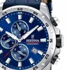 Festina Herren Uhr Elegant Leder Armbanduhr blau UF20692/2 Produktbild-Vorschau 8