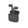 A pair of gray wireless earbuds in their charging case. Anteprima dell’immagine prodotto