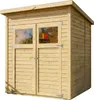 Bertilo Gerätehaus Amrum 2 - naturbelassen - 14 mm Produktbild-Vorschau 10