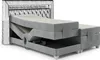 Boxspringbett Elektrisch Bett DAVIDE 200x200cm in Stoff Produktbild-Vorschau 2