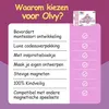 Olvy Magnetische bouwstenen, Montessori speelgoed, 80 stuks Productafbeelding-voorbeeld 8